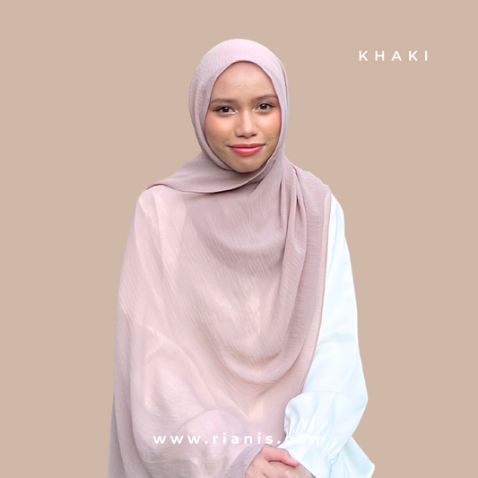 TYARA SHAWL - KHAKI