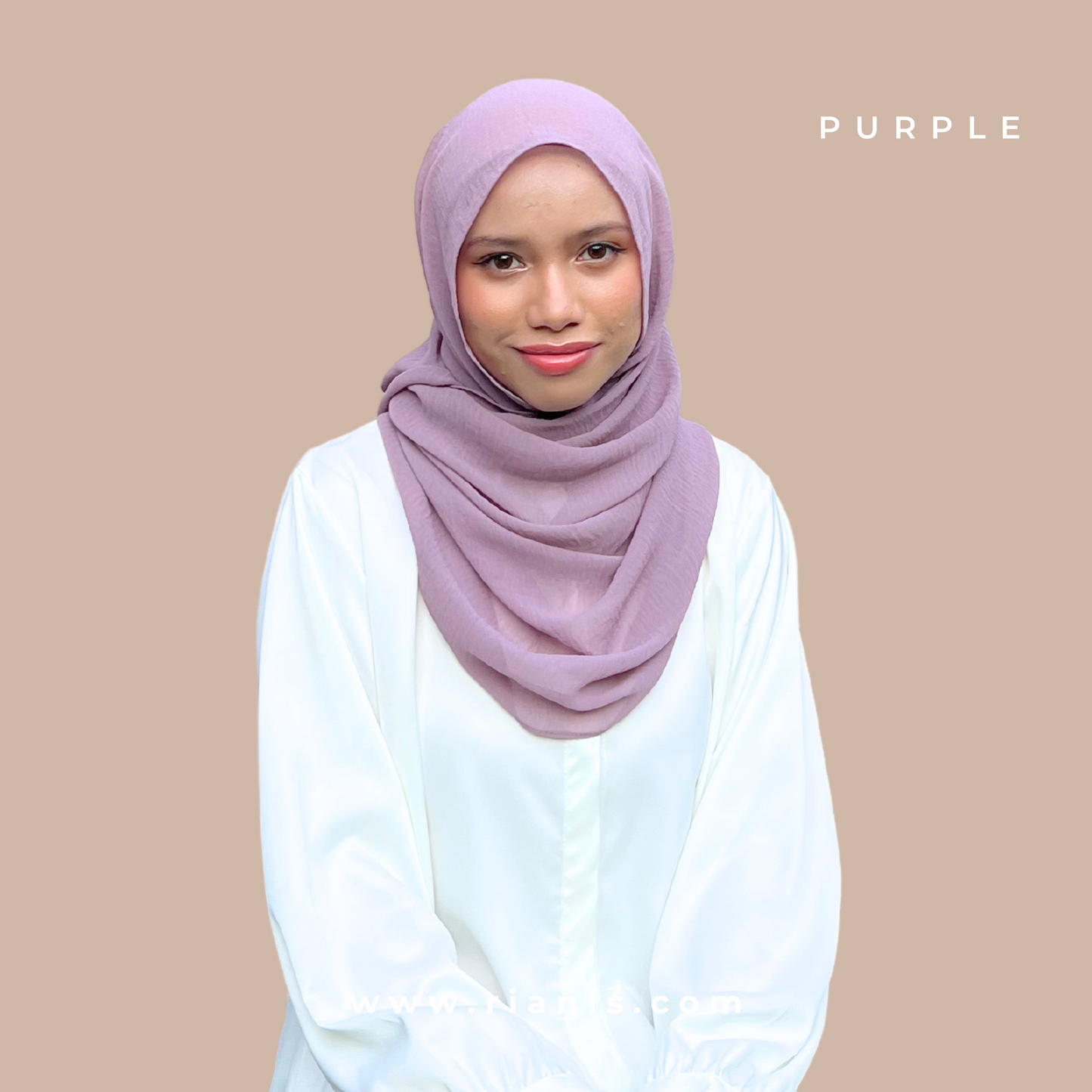 TYARA SHAWL - PURPLE