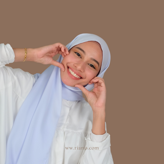 HASYA SHAWL - BABY BLUE