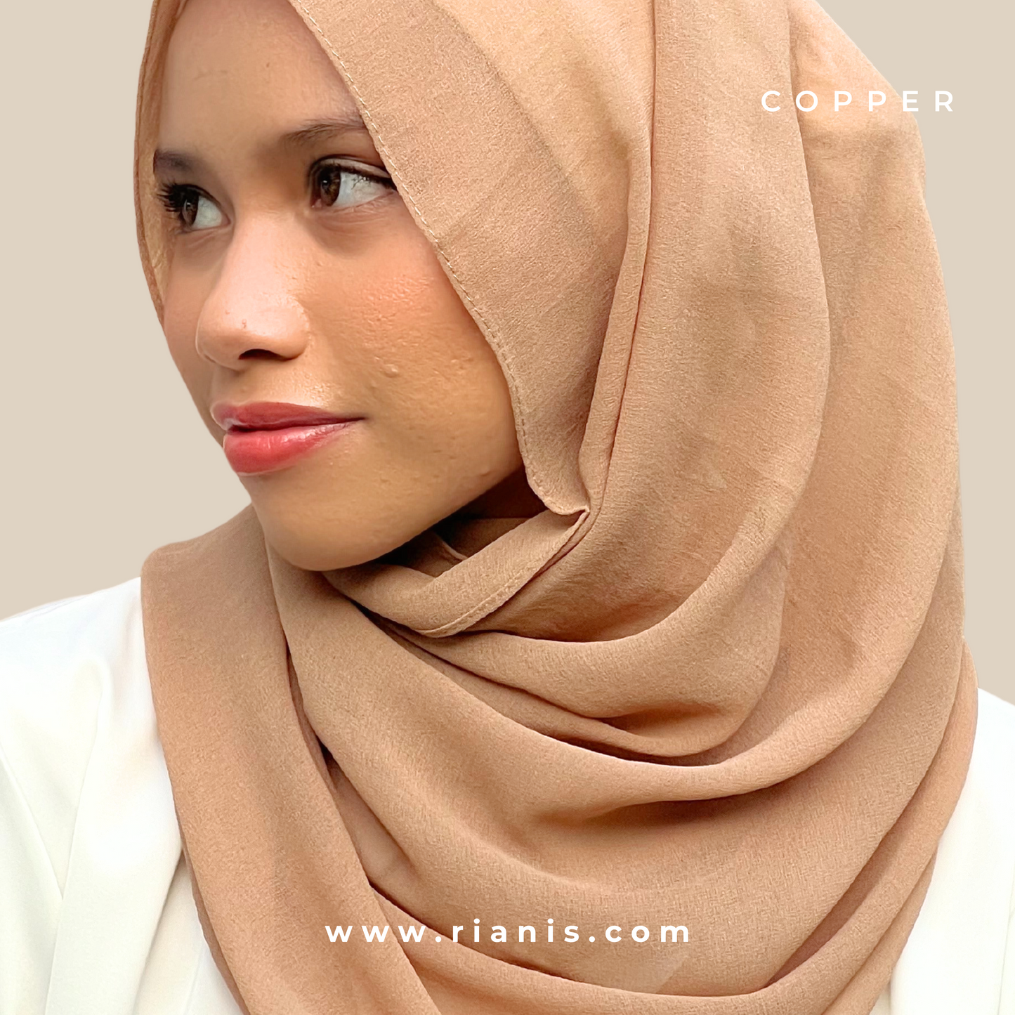 TYARA SHAWL - COPPER