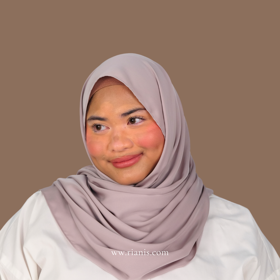 HASYA SHAWL - SILVER GREY