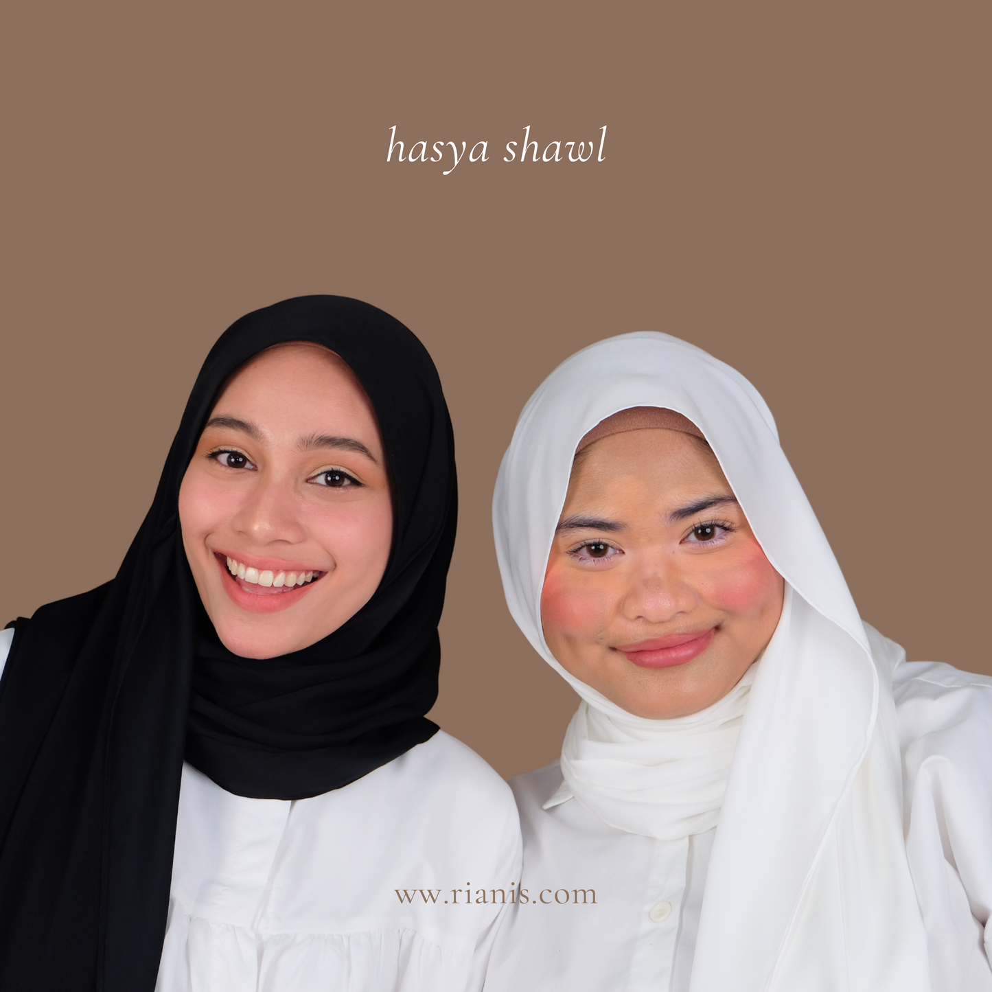 HASYA SHAWL - BLACK